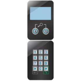 Module d'appel à défilement de noms avec clavier