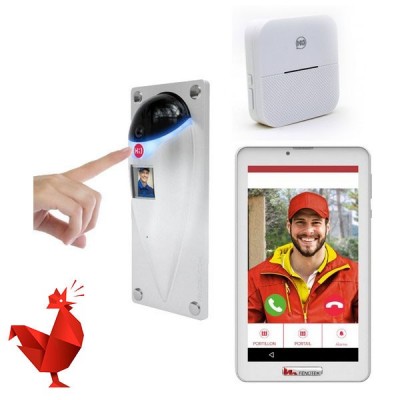 Visiophone IP 4G - Sonnette wifi - Ecran wifi