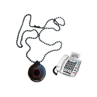 Téléphone de Pendentif alarme personne âgée
