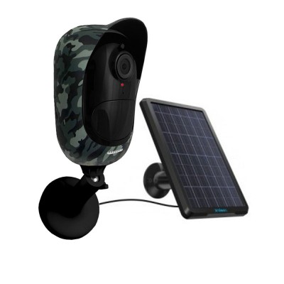 Caméra de surveillance wifi autonome fixe camouflage