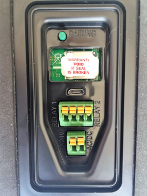 interphone GSM é relais d'ouverture de porte