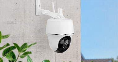 Caméra wifi motorisée sur batterie
