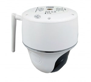 Caméra de surveillance wifi motorisée pour l'intérieur