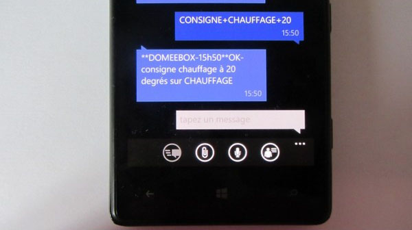 Programmation horaire box domotique GSM