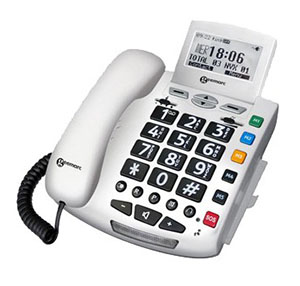 téléphone avec bouton SOS